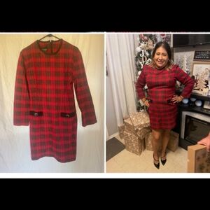 90's Vintage Retro Stage Christmas holiday Plaids fleece xl vintage Mschoice